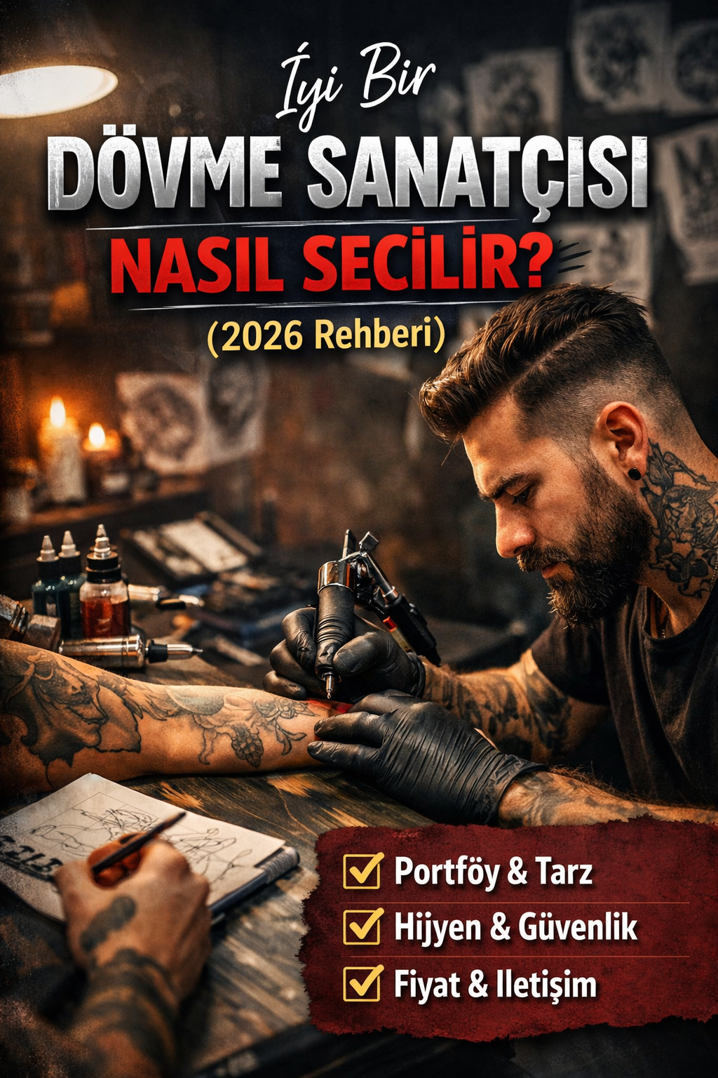 İyi Bir Dövme Sanatçısı Nasıl Seçilir? (2026 Rehberi)